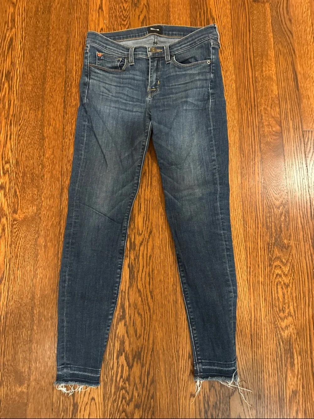 Hudson Jeans Indigo Wash Skinny Jeans